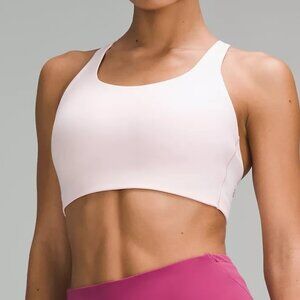 lululemon Energy Bra High Support, B–G Cups - Strawberry Milkshake